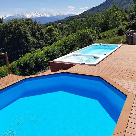 Coquette Maison à La Campagne Avec Nage Bizone Hébergement de vacances Apremont (Savoie)