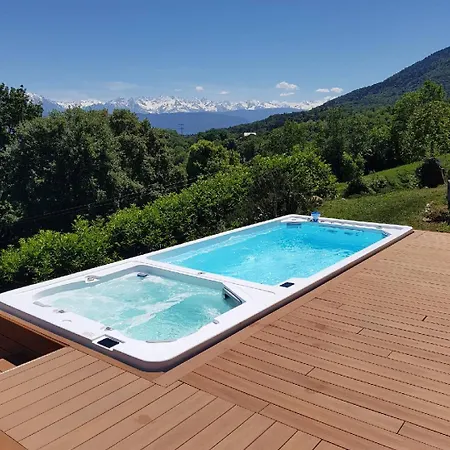 Coquette Maison à La Campagne Avec Nage Bizone Apremont (Savoie)